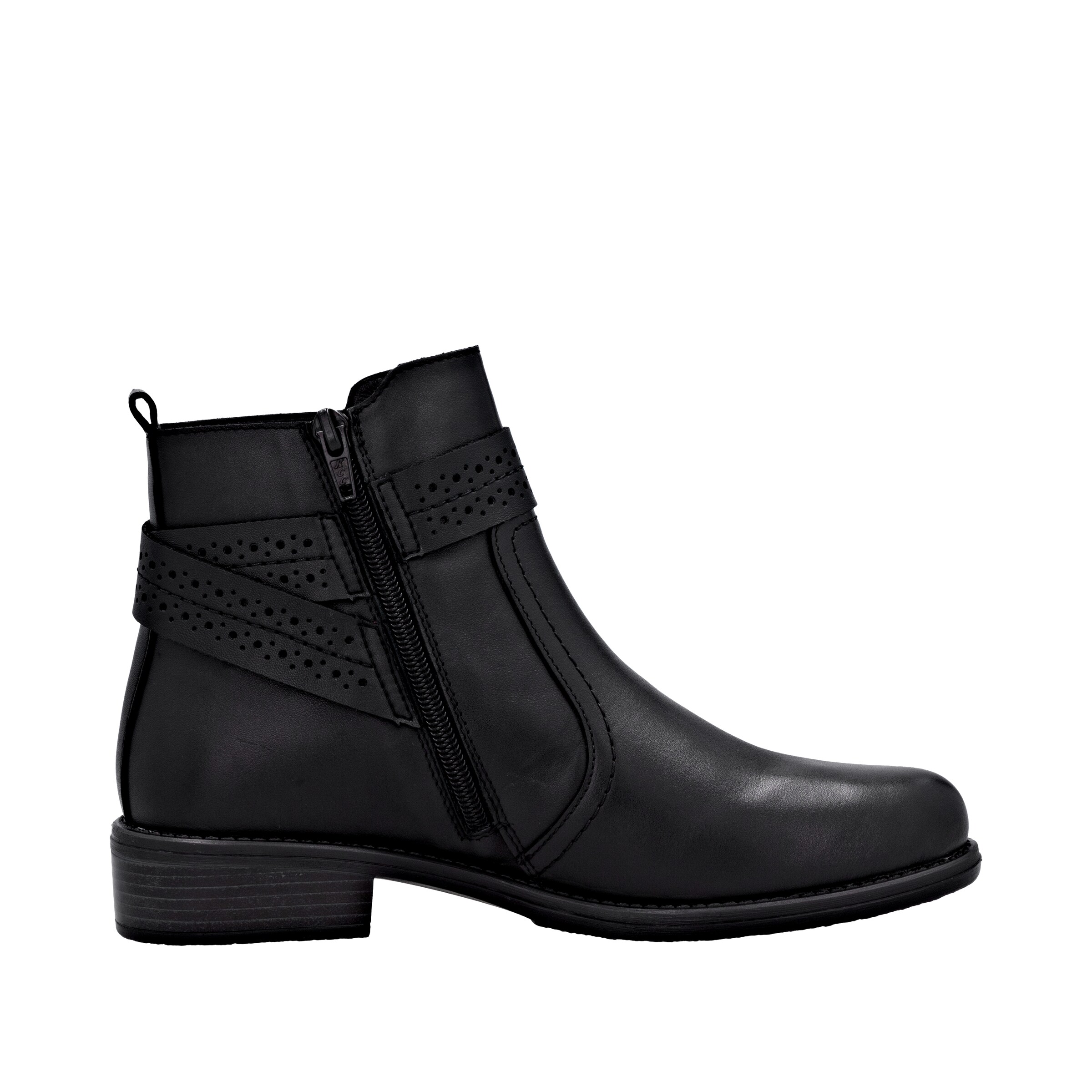 Bottines 'D0F81' REMONTE en noir