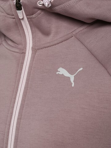 PUMA Sweatjacke in Pink