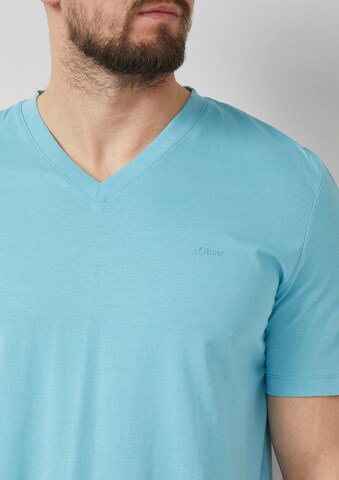 s.Oliver T-Shirt in Blau