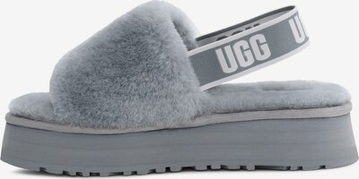 UGG Pantoufle en gris clair, Vue avec produit