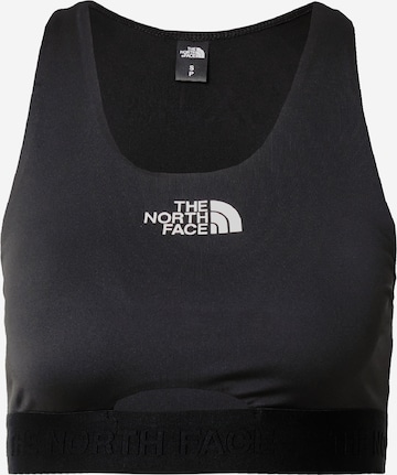 THE NORTH FACE Bustier Sport bh in Grijs: voorkant