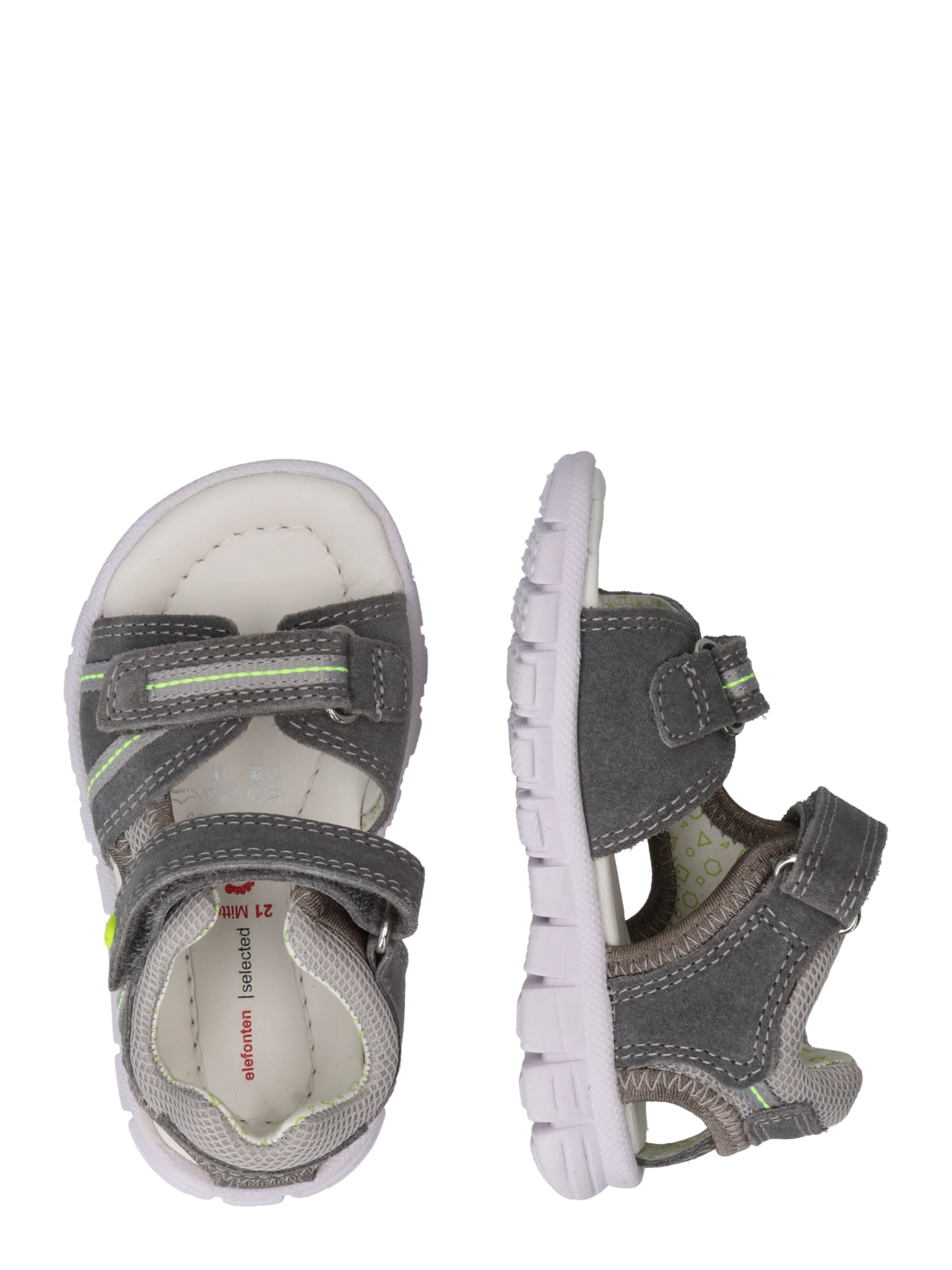 ELEFANTEN Sandals 'Lesley Linda' in Green