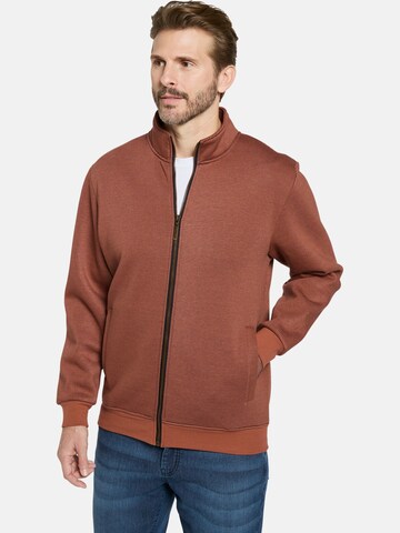 BABISTA Sweatvest 'Norietta' in Bruin: voorkant