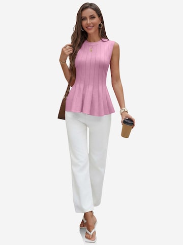 Imily Bela Gebreide top in Roze