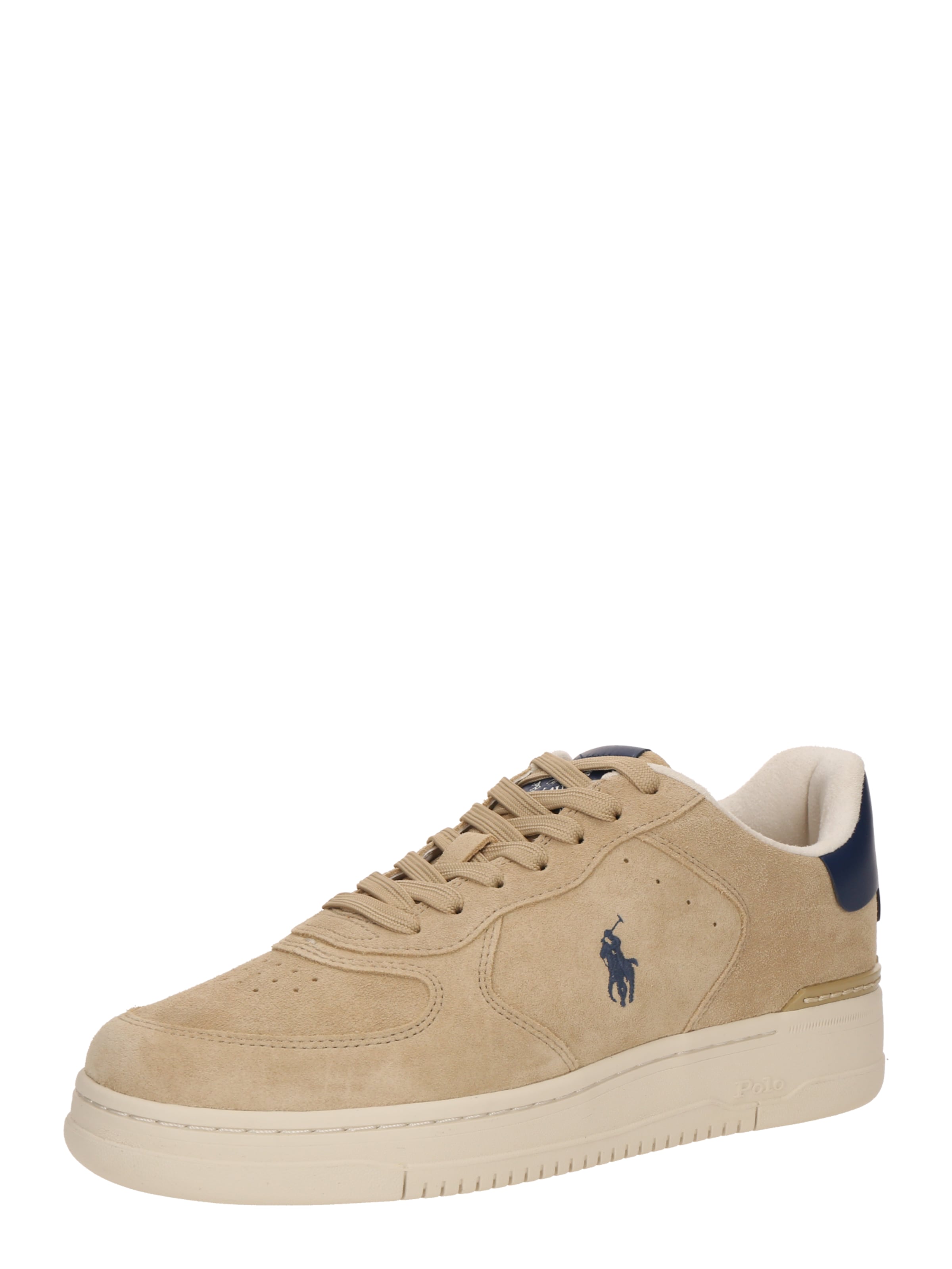 Sneaker low 'MASTERS CRT' de la Polo Ralph Lauren pe bej: față