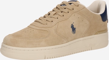 Polo Ralph Lauren Низкие кроссовки 'MASTERS CRT' в Бежевый: спереди