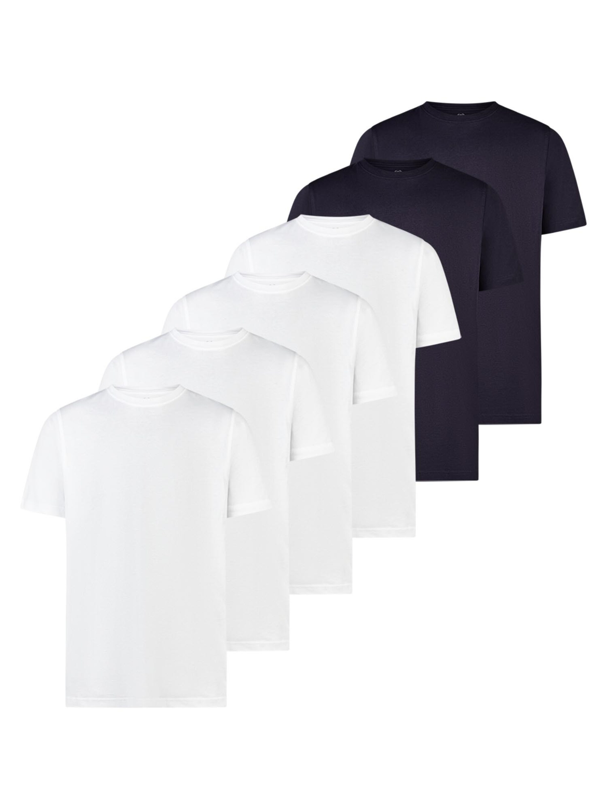 LERROS Shirt 'Basic' in Blauw: voorkant