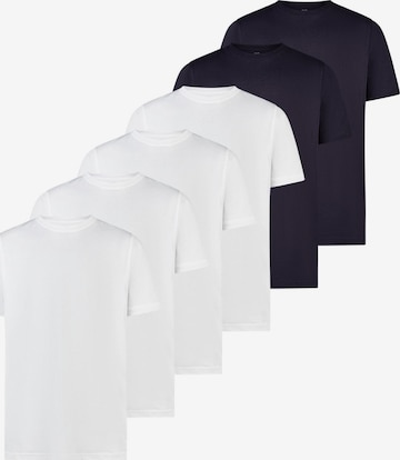 LERROS Shirt 'Basic' in Blauw: voorkant