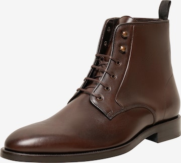 Henry Stevens Veterboots 'Murray PDB' in Bruin: voorkant