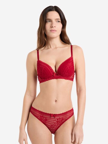 Push-up Reggiseno 'Panama' di ETAM in rosso: frontale