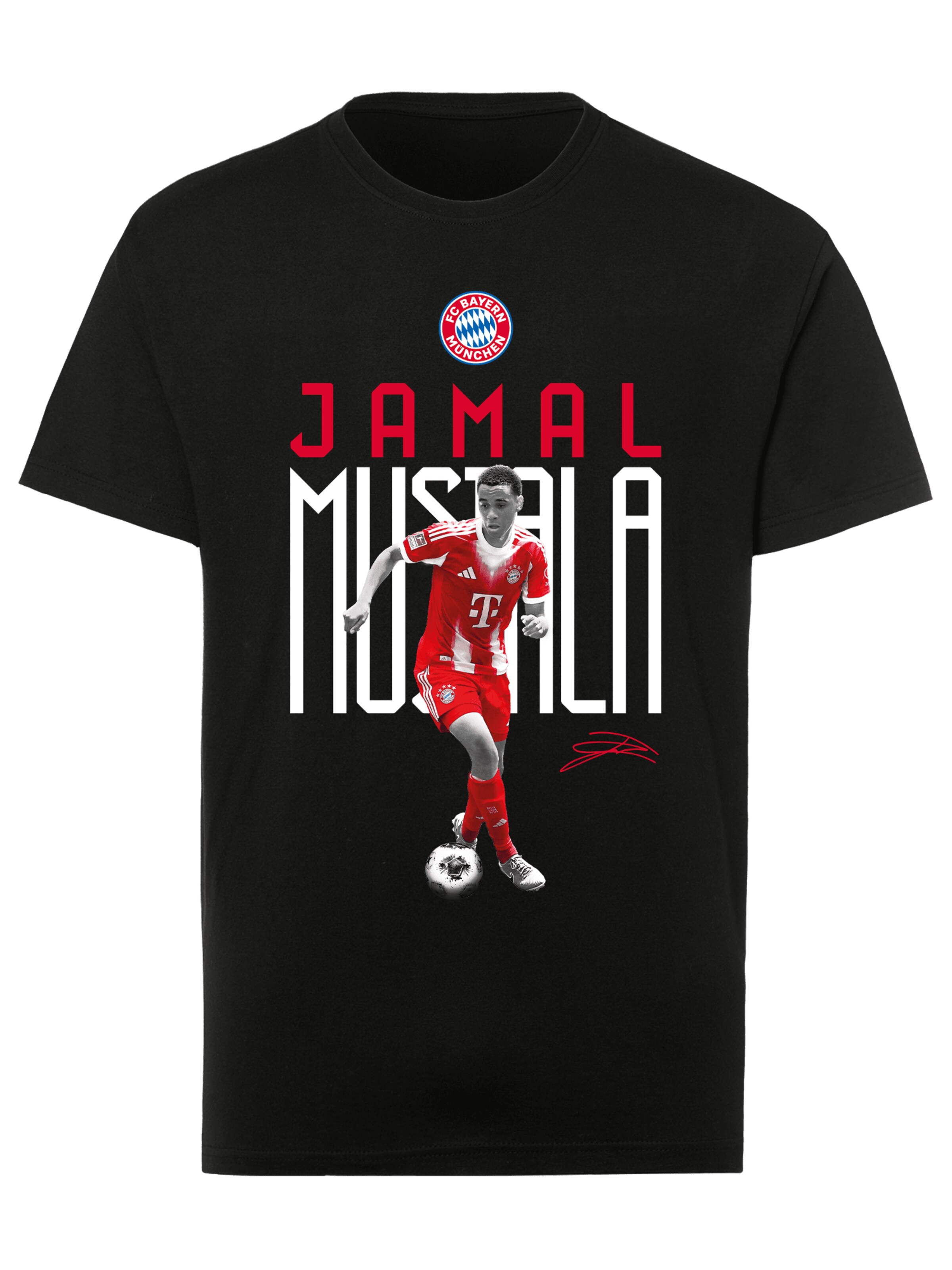 FC BAYERN MÜNCHEN Shirt in Black: front