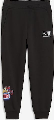 PUMA Workout Pants in Black: front