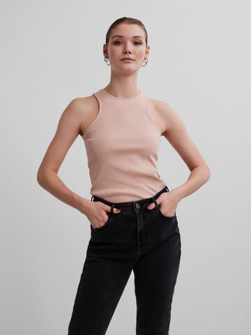 PIECES Top 'Alma' in Pink: front