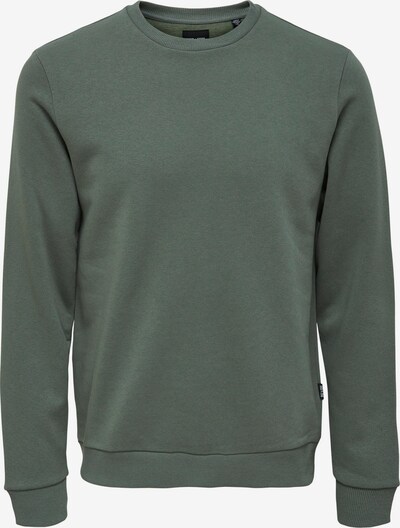 Only & Sons Sweatshirt 'Ceres' in smaragd, Produktansicht