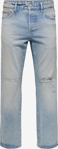 Only & Sons Regular Farkut 'ONSEDGE 2340 TAI' värissä sininen: etupuoli