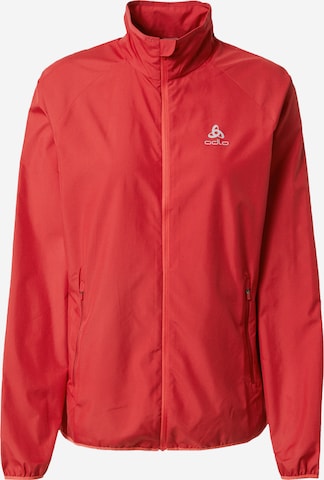 ODLO Training Jacket 'Essential' in Red: front