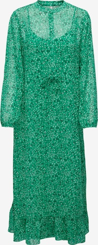 ONLY Košilové šaty 'LUCIA DITZY' – zelená: přední strana