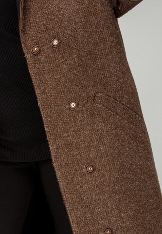 HELMIDGE Between-Seasons Coat in Brown