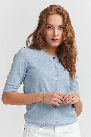 Giacchetta ' SARA ' di PULZ Jeans in blu: frontale