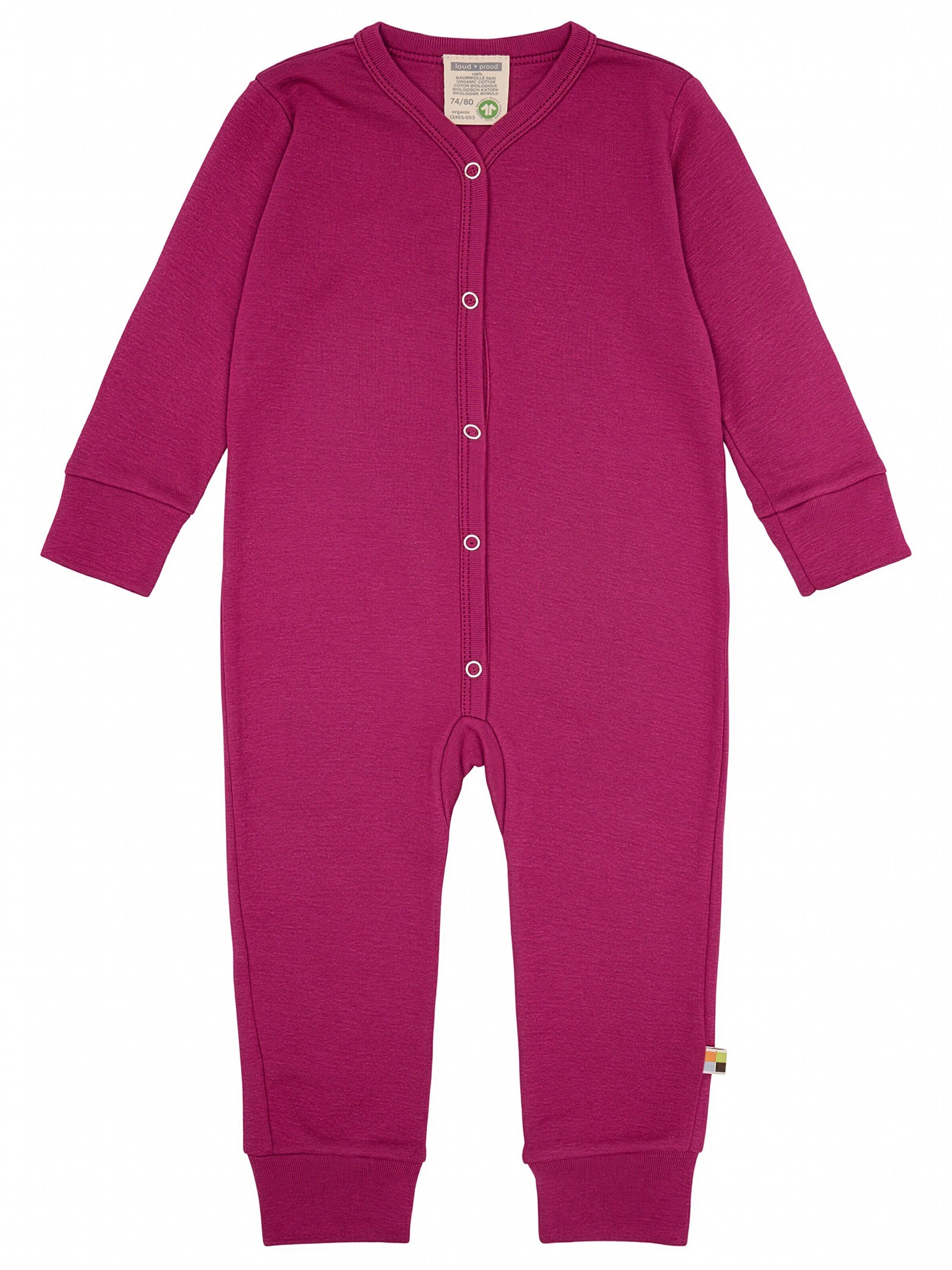 loud + proud Pajamas in Pink: front