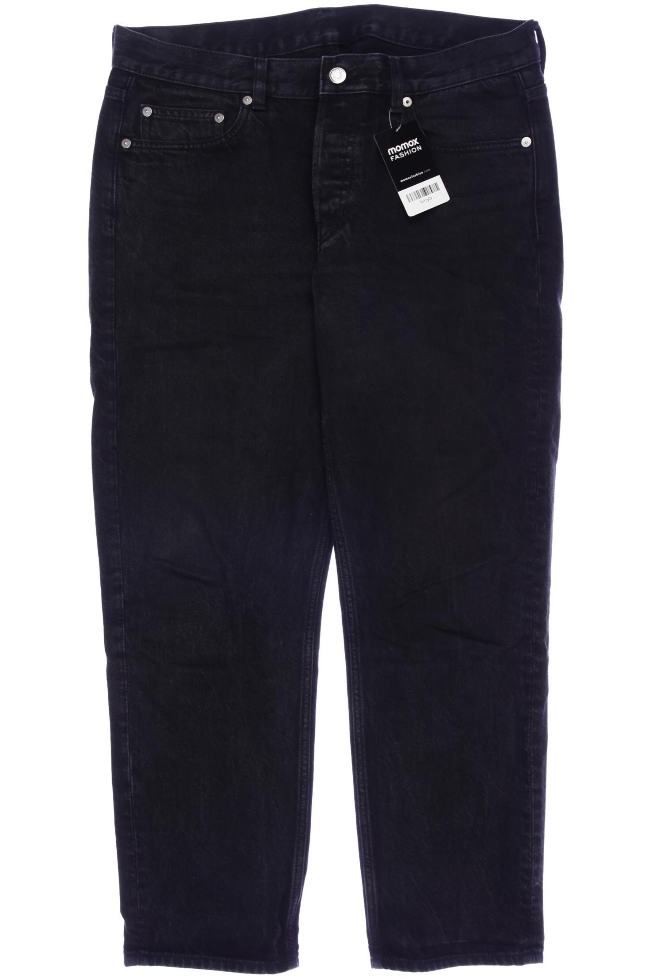 Arket Jeans in 33 in Black: front