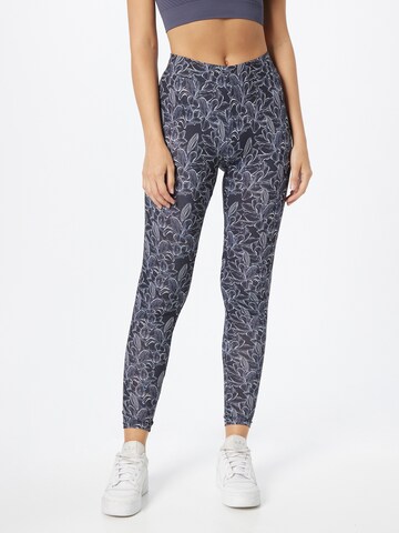 Urban Classics Skinny Leggings in Zwart: voorkant