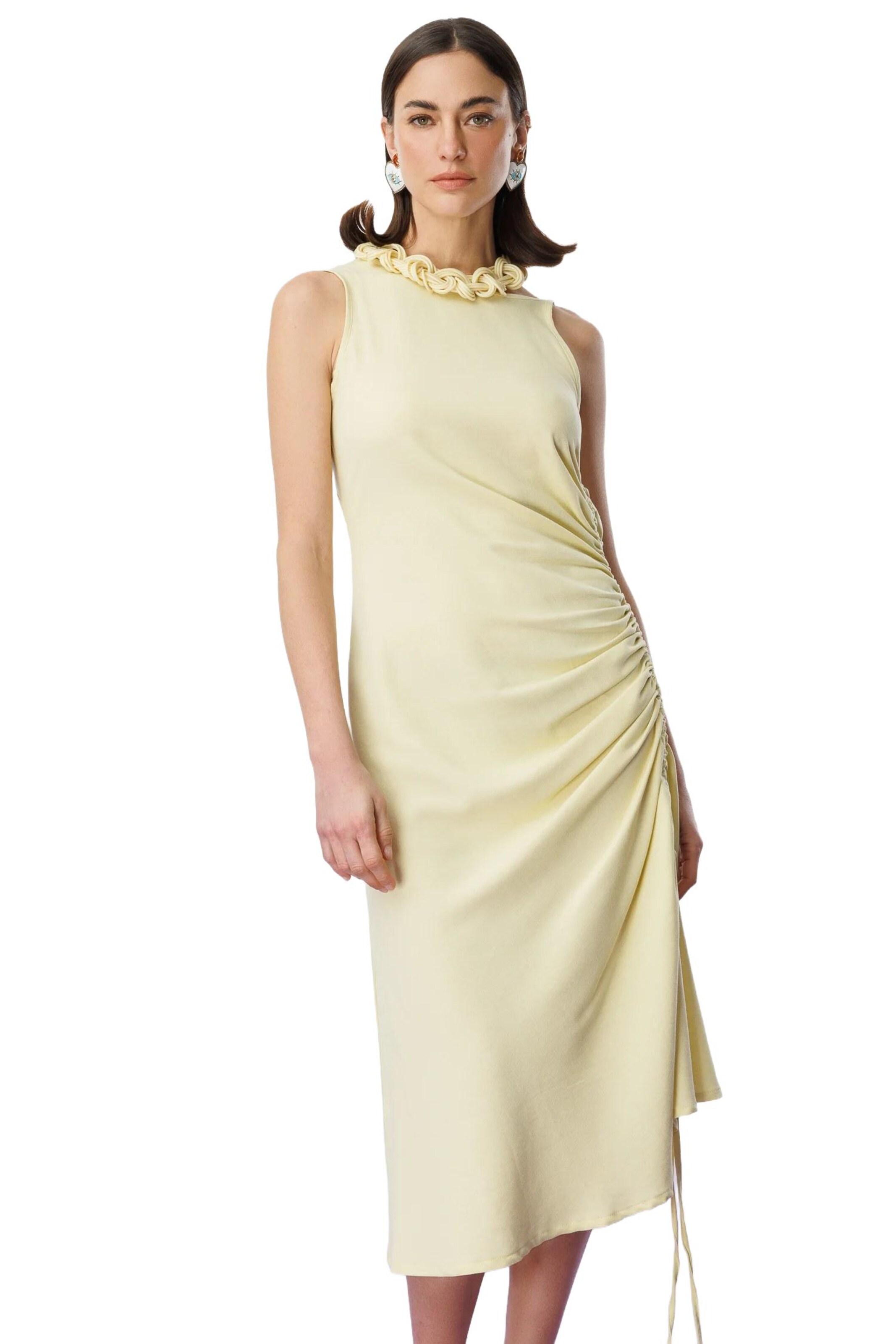 No Matter What Kleid in Gelb