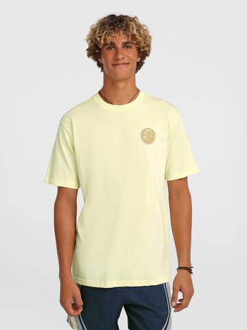 Maglietta di O'NEILL in giallo: frontale