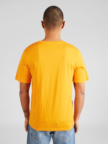 JACK & JONES T-Shirt 'STEEL' in Orange