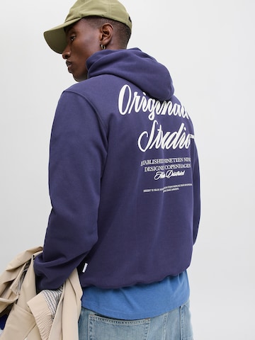 JACK & JONES Sweatshirt 'JORNORREBRO' in Blue: front