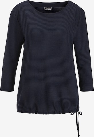 T-shirt Goldner en bleu : devant