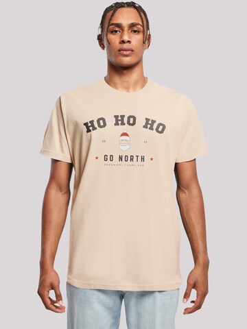 F4NT4STIC Shirt in Beige: front