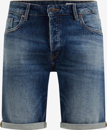 WE Fashion Regular Jeans in Blauw: voorkant