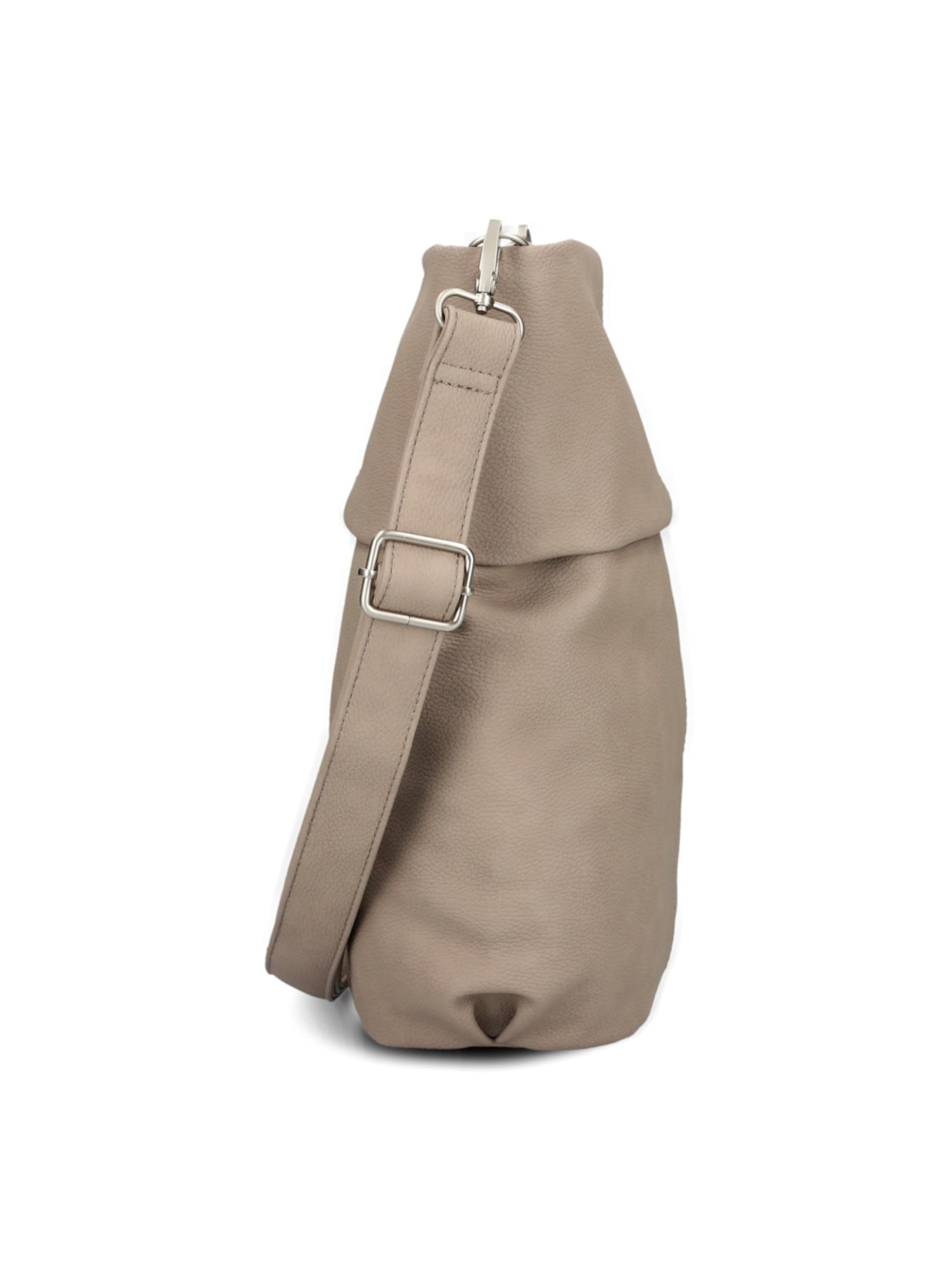 ZWEI Handtas 'MADEMOISELLE.M M12' in Bruin