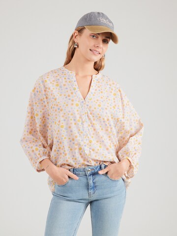 Bluză de la Emily Van Den Bergh pe albastru: față