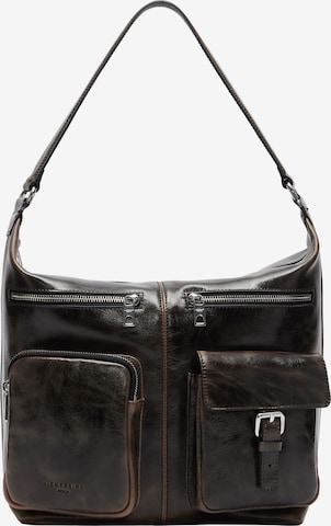 Borsa a spalla 'Hobo' di Liebeskind Berlin in marrone: frontale