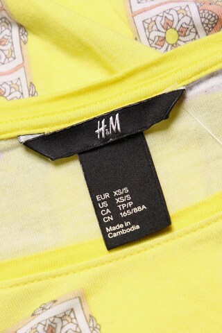 H&M T-Shirt XS in Gelb