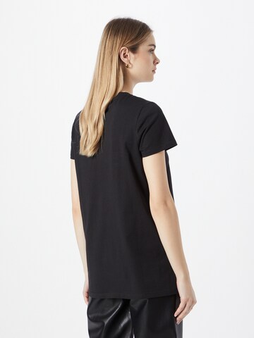 River Island T-Shirt in Schwarz