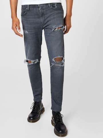 LEVI'S Jeans '512' in Grijs: voorkant