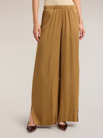 Wide Leg Pantalon MOTIVI en beige