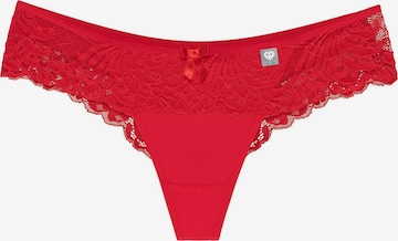 Wolbar Slip 'diamond 3503' in Rot: Vorderseite