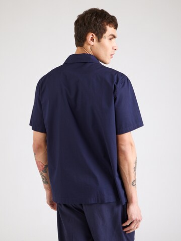 GAP Regular fit Button Up Shirt in Blue