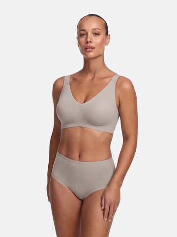 cfab (formerly creamy fabrics) Slip 'Hight-Waist Tanga' in Beige