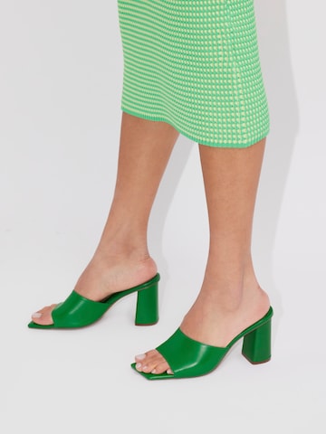 LeGer by Lena Gercke Sandals 'Ginny' in Green