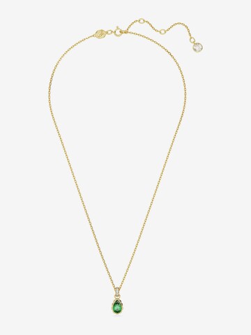 Swarovski Necklace in Gold: front