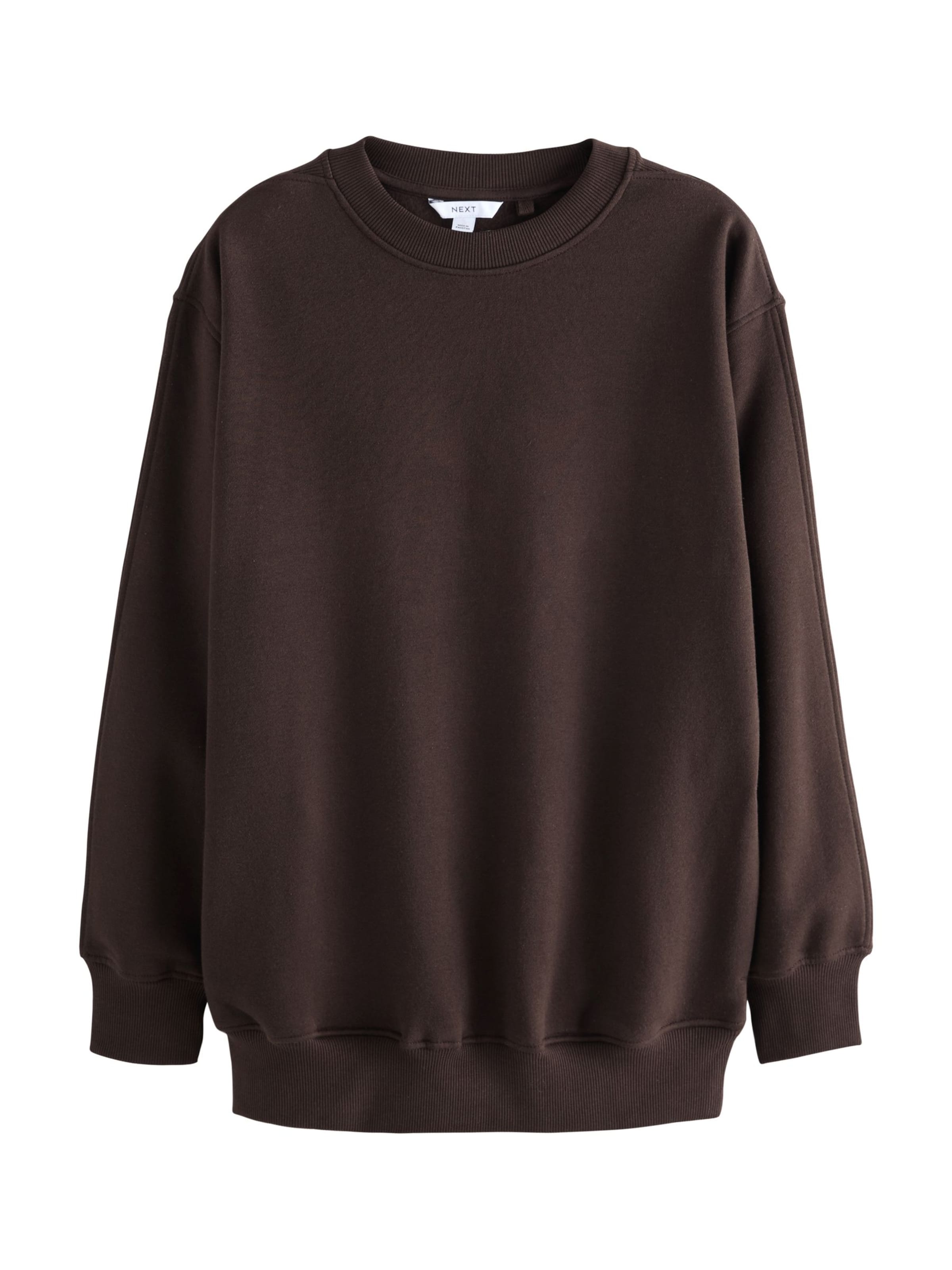 Next - Sweatshirt em castanho: frente