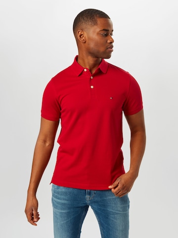 TOMMY HILFIGER - Camisa em vermelho: frente