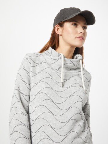 WLD Sweatshirt 'Winterwaves' in Grau