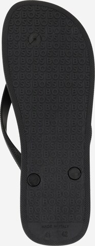 BOSS Black Teenslippers in Zwart