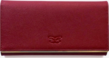 Bag & Belt Wallet '"Moneta"' in Red: front
